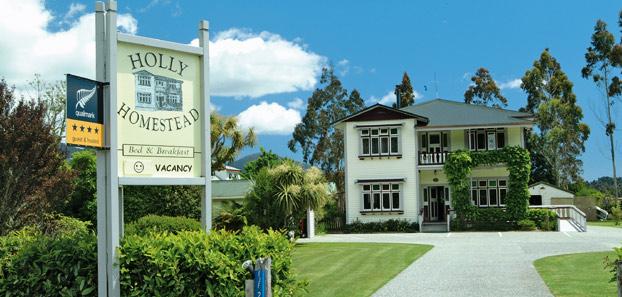 Voyage sur-mesure, B&B à Franz Glacier